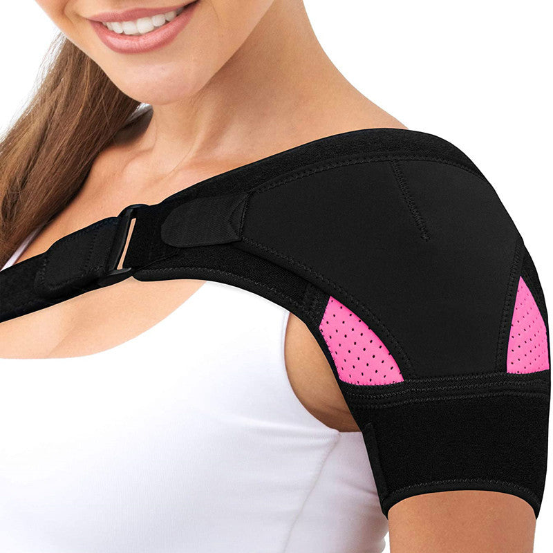Breathable sports shoulder pads