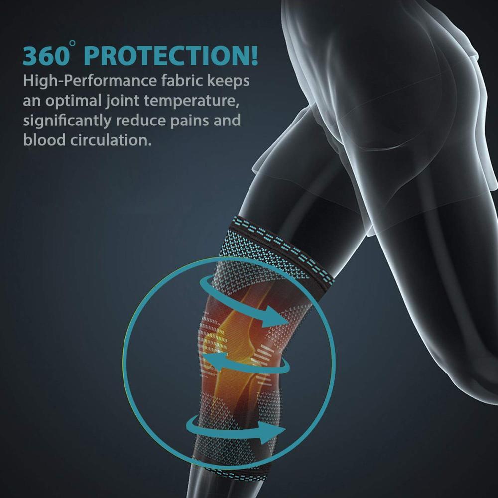 Sports Knee Pads Knitted Sports Knee Pads Compression