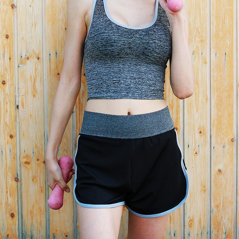 Yoga sports shorts female fitness running women