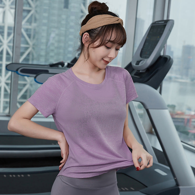 Gym Running Training Loose T-Shirt Women Shirt
