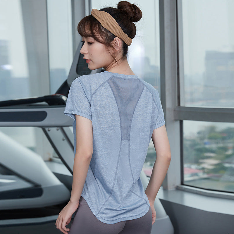 Gym Running Training Loose T-Shirt Women Shirt