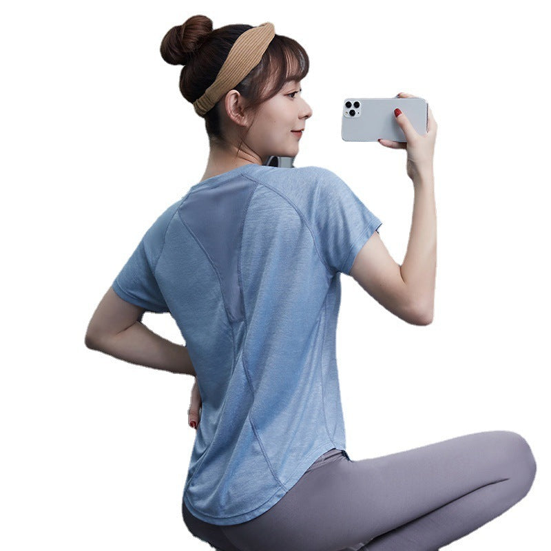 Gym Running Training Loose T-Shirt Women Shirt