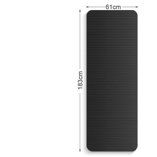 Fitness plastic yoga mat