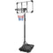 Portable Basketball System with Stable Base and Wheels, Use for Indoor Outdoor Teenagers Youth Height Adjustable 5.6 to 7ft Basketball Hoop 28 Inch Backboard