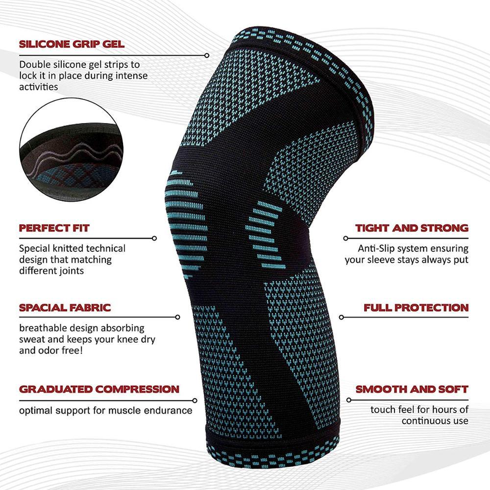 Sports Knee Pads Knitted Sports Knee Pads Compression