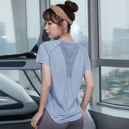 Gym Running Training Loose T-Shirt Women Shirt