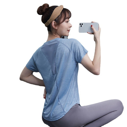 Gym Running Training Loose T-Shirt Women Shirt